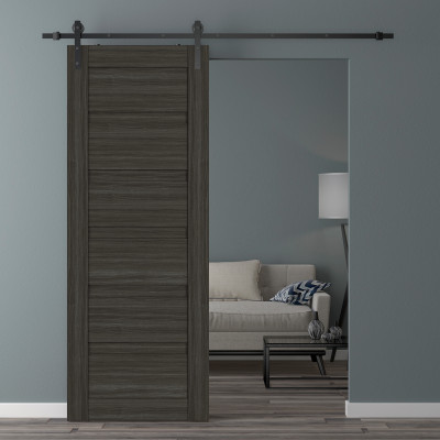 Louver Gray Oak Barn